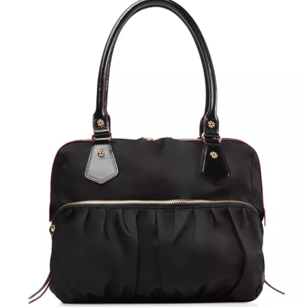 MZ WALLACE Jane Tote in Navy and red - Picture 2 of 12